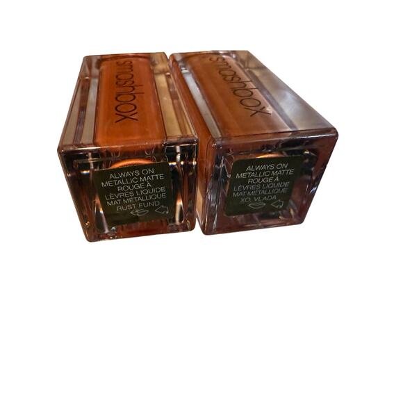 Smashbox Lip Gloss Always on Duo Molten Rust Fund XO Vlada - Picture 4 of 4